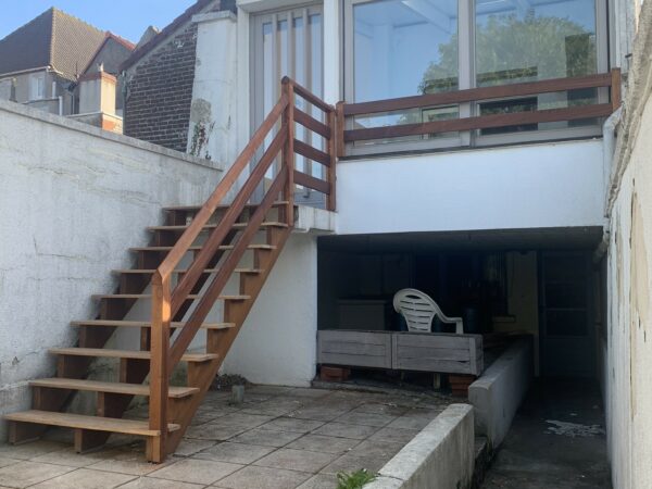 Escalier extérieur sur mesure