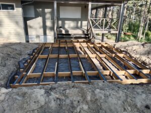 Pose terrasse bois exotique Hardelot - ETS SEVIN