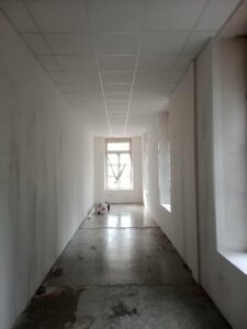 Ratissage enduit murs Montreuil-sur-Mer