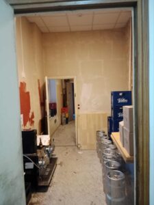 Faux plafond dalles Hôtel Hermitage