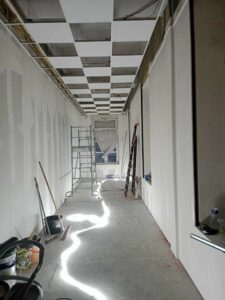 Résultat final rénovation pièce Hermitage